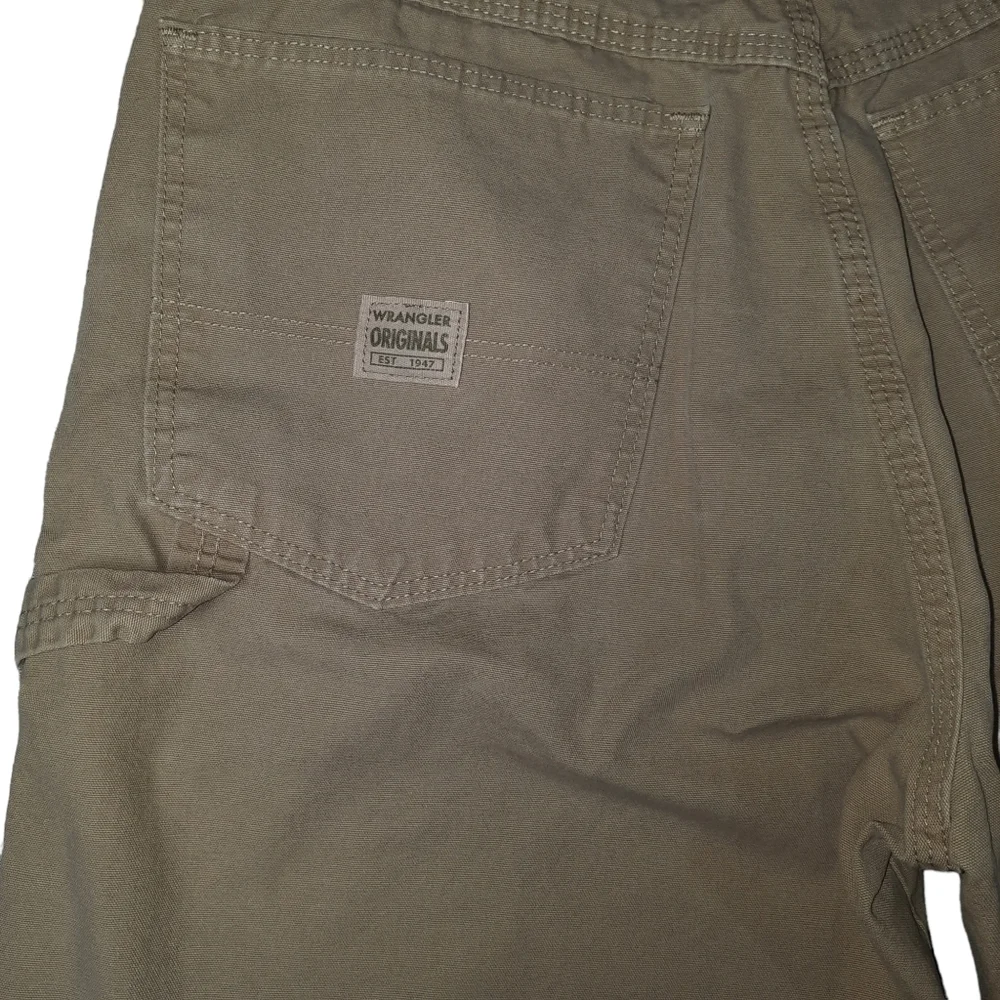 Wrangler Original Tan Khaki Utility Shorts SZ 32